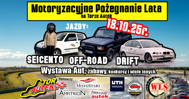 Motoryzacyjne Pożegnanie Lata na Torze Autek