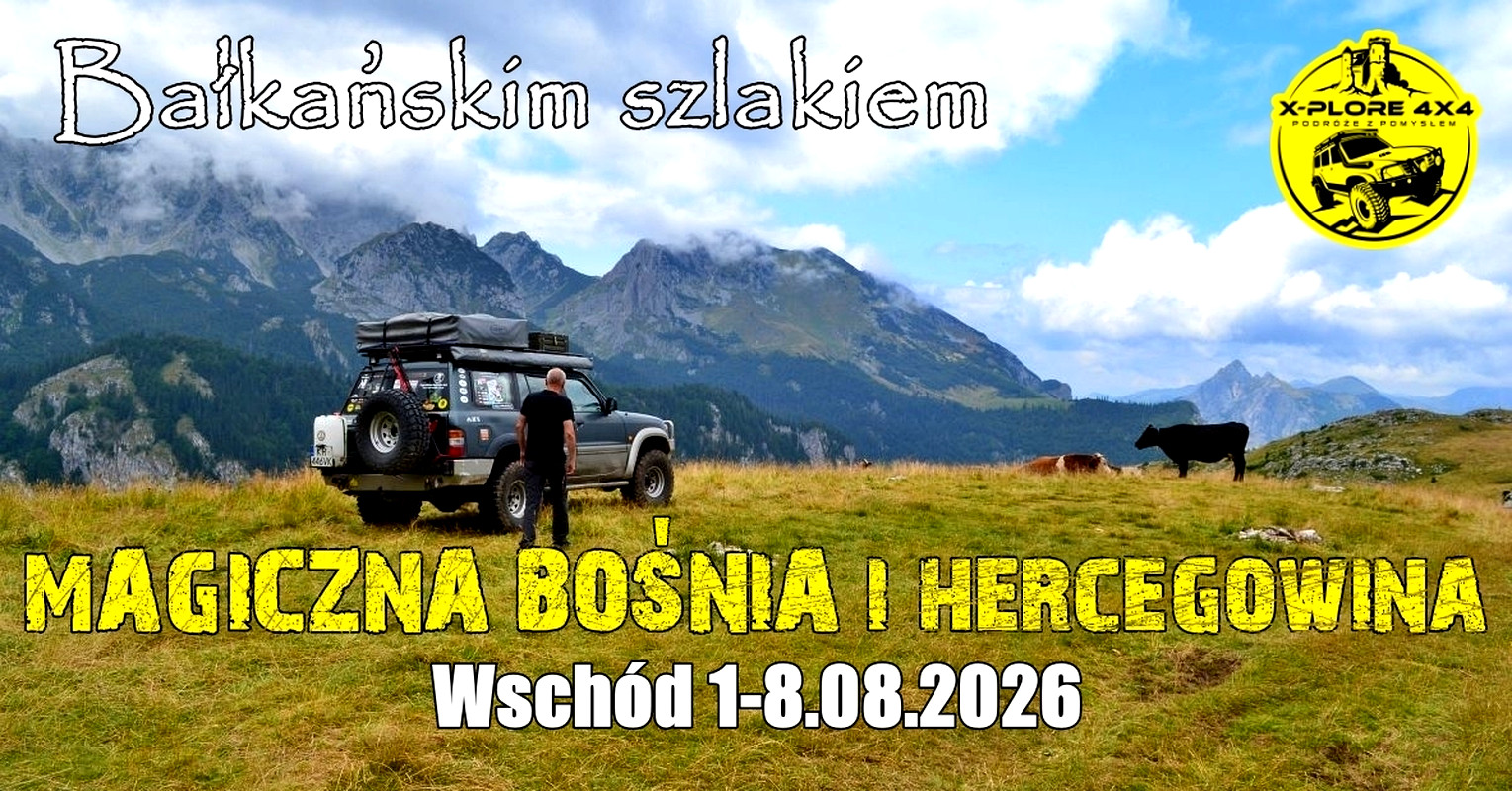 Magiczna Bośnia I Hercegowina. Wschód. Rodzinne Wakacje 4x4