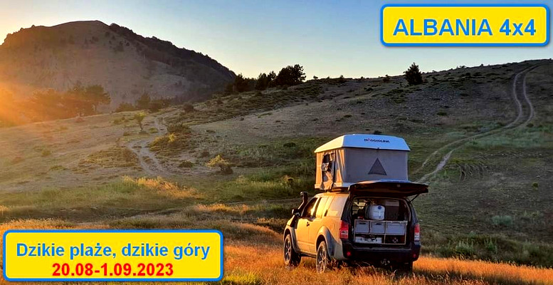 ALBANIA 4x4, dzikie plaże, dzikie góry