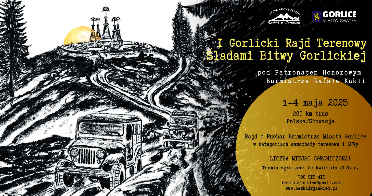 Majówka 4x4 W Beskidzie Niskim - I Gorlicki Rajd Terenowy Śladami Bitw