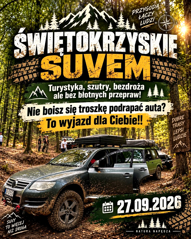 Świętokrzyskie Suvem - Świętokrzyskie Wyjazdy Terenowe