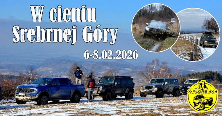 W cieniu Srebrnej Góry. Rodzinny weekend 4x4