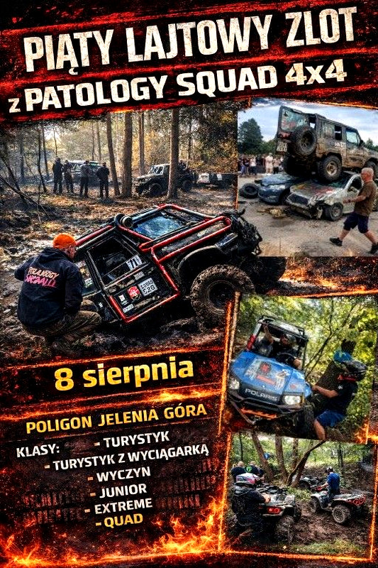 V Lajtowy Zlot Z Patology Squad 4x4 08.08.2026