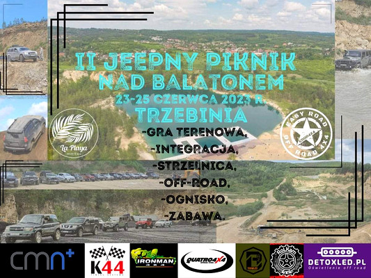 2 Jeepny Piknik nad Balatonem