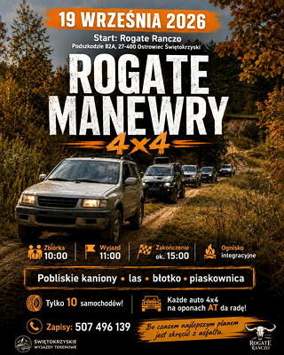 Rogate Manewry - Świętokrzyskie Wyjazdy Terenowe
