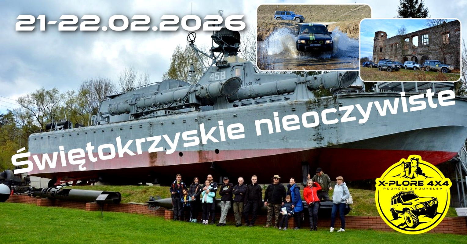 Świetokrzyskie Nieoczywiste. Rodzinny Weekend 4x4