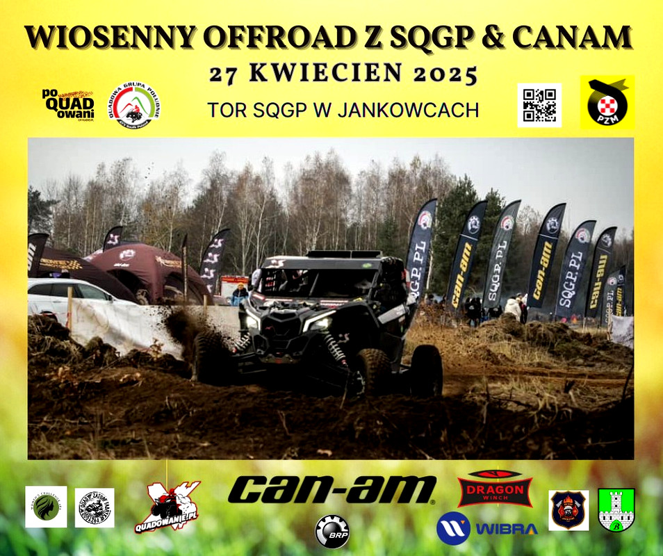 Wiosenny Offroad Z Sqgp & Canam - 2025