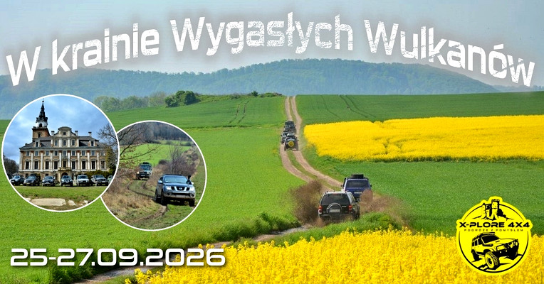W krainie Wygasłych Wulkanów. Rodzinny weekend 4x4