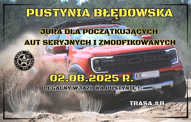 02.08.2025 r. PUSTYNIA BŁĘDOWSKA -JURA DLA AMATORA
