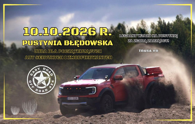 10.10.2026 PUSTYNIA BŁĘDOWSKA - JURA DLA AMATORA