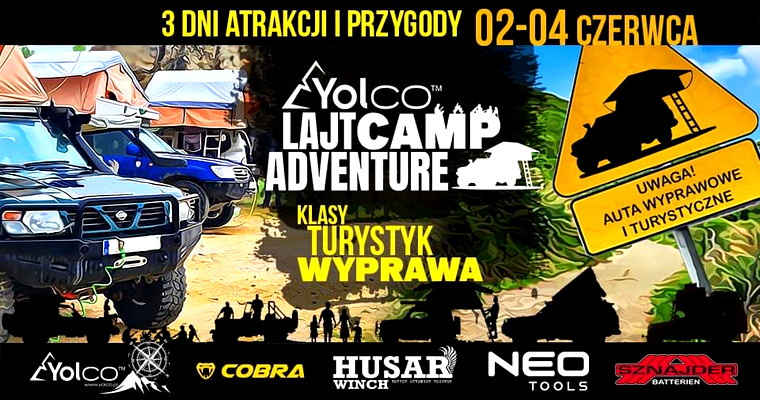 Yolco Lajt Camp Adventure 2023