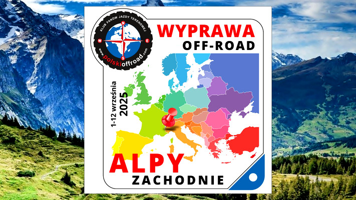 Wyprawa off-road w Alpy Zachodnie