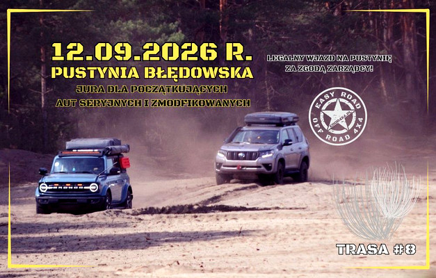 12.09.2026 JURA DLA AMATORA - PUSTYNIA BŁĘDOWSKA