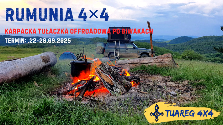 RUMUNIA 4×4, Karpacka tułaczka offroadowa po biwakach