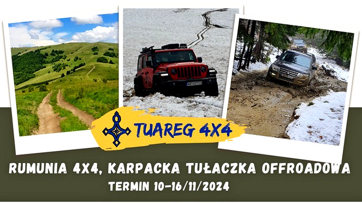 RUMUNIA 4x4, KARPACKA TUŁACZKA OFFROADOWA