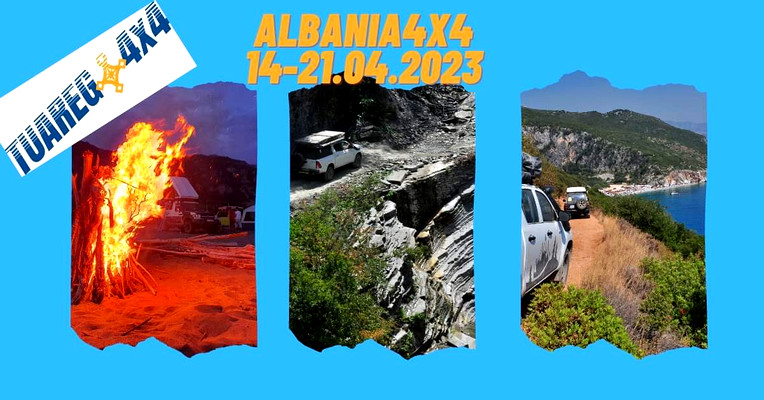 ALBANIA 4x4, w luźnym stylu.