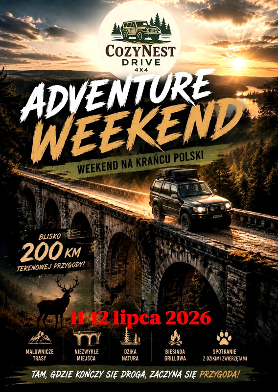 Adventure Weekend - Weekend Na Krańcu Polski Z Cozynest Drive