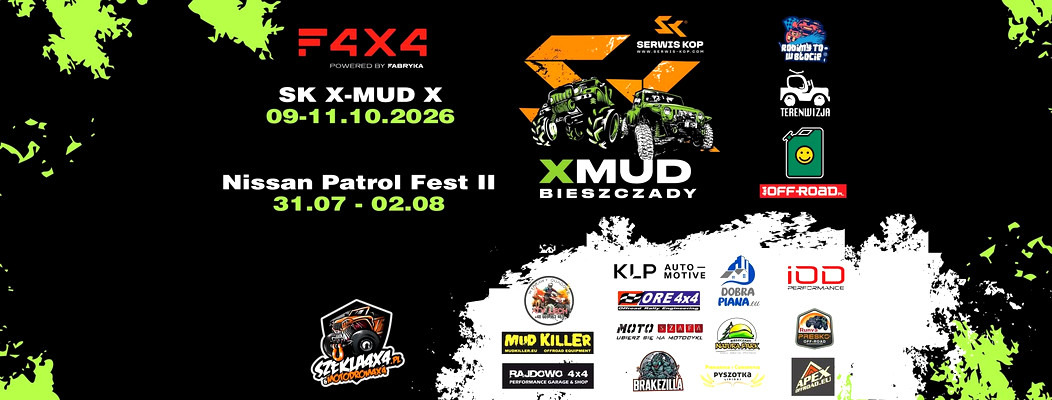 Serwis Kop X-MUD Bieszczady vol.10