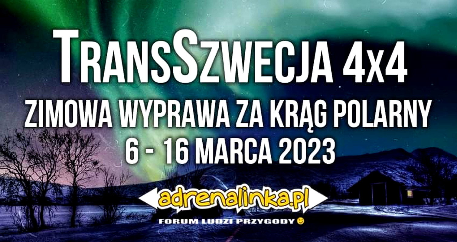 Transszwecja 4x4 6-16 Marca 2023