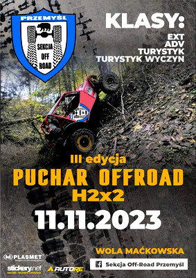 III Edycja Pucharu Sekcji Off Road Przemyśl  11.11.2023
