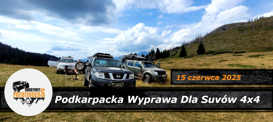Podkarpacka wyprawa dla SUVów 4x4