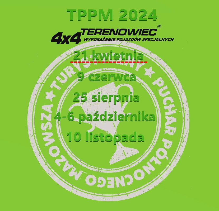 Turystyczny Puchar Północnego Mazowsza Z 4x4 Terenowiec - Runda 1