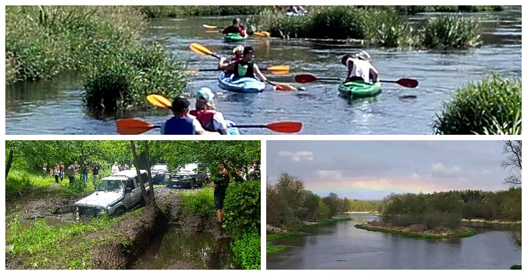 Nadwarciańska przygoda - terenówką i kajakiem