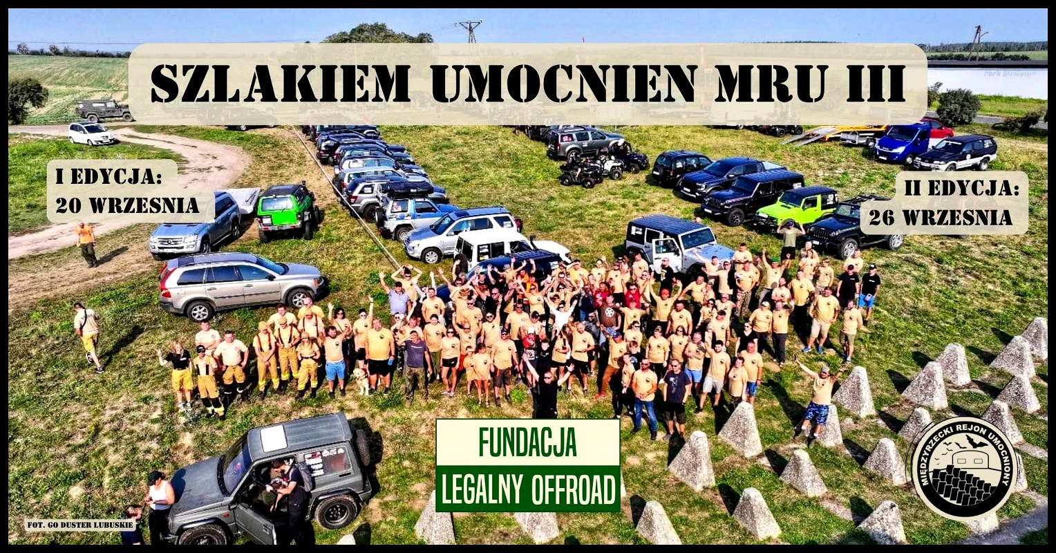 Szlakiem Umocnień Mru Iii - Dwie Edycje 2026 - Legalny Offroad