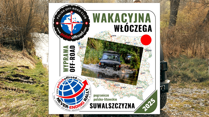 Wakacyjna włóczęga off-road Suwalszczyzna