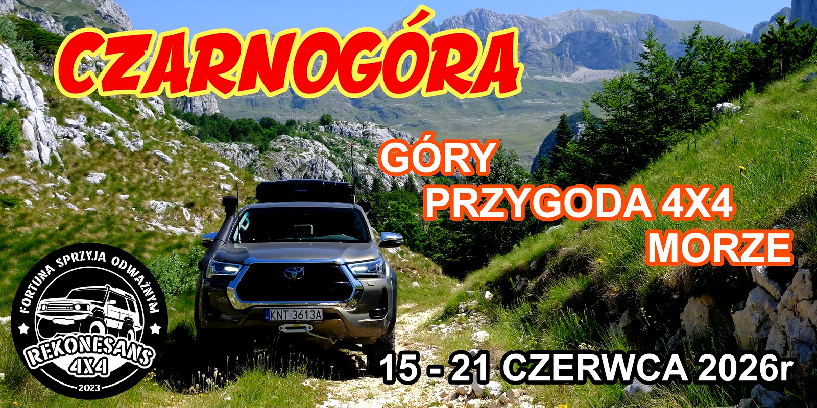 Czarnogóra Góry - Przygoda 4x4 - Morze