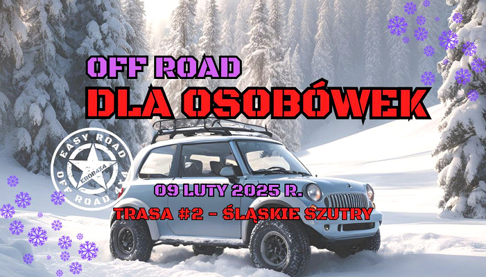 OFF-ROAD DLA OSOBÓWEK - ŚLĄSKIE SZUTRY TRASA NR 2
