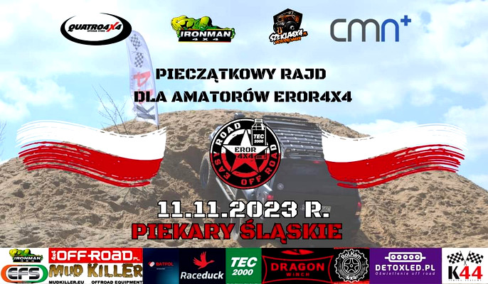 PIECZĄTKOWY RAJD DLA AMATORÓW OFF ROADU
