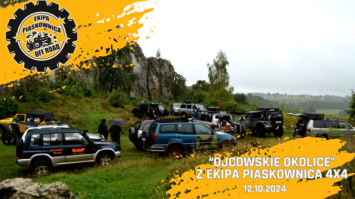 "OJCOWSKIE OKOLICE" z Ekipa Piaskownica 4x4  -12.10.2024