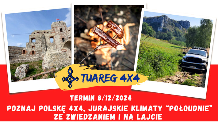POZNAJ POLSKĘ 4×4, jurajskie klimaty „POŁOUDNIE” ze zwiedzaniem i na l