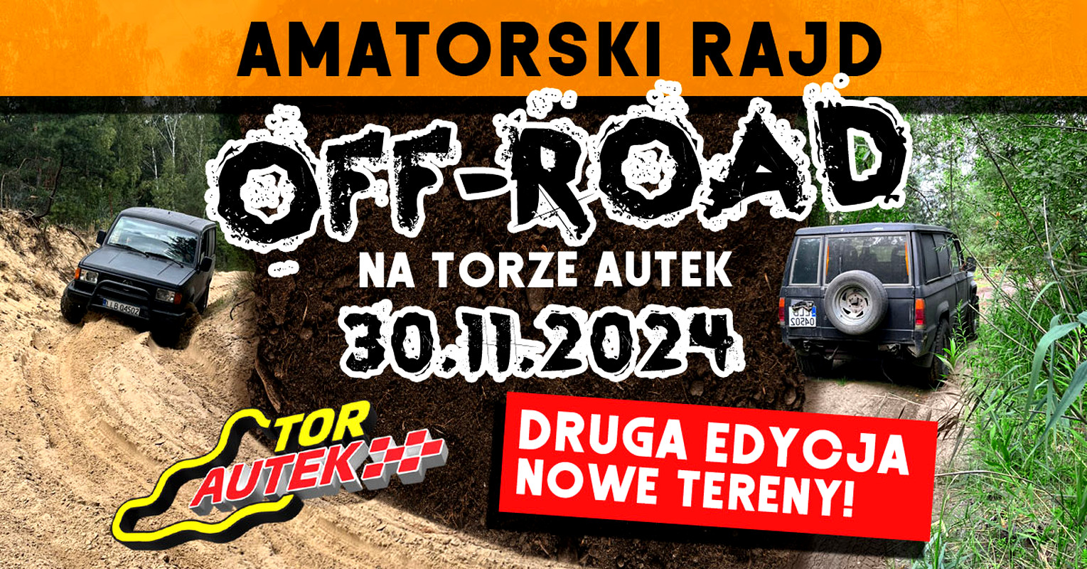 Amatorski Rajd Off-Road Na Torze Autek