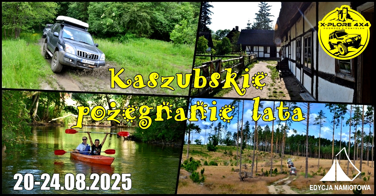 Kaszubskie Pożegnanie Lata. Rodzinny Weekend 4x4