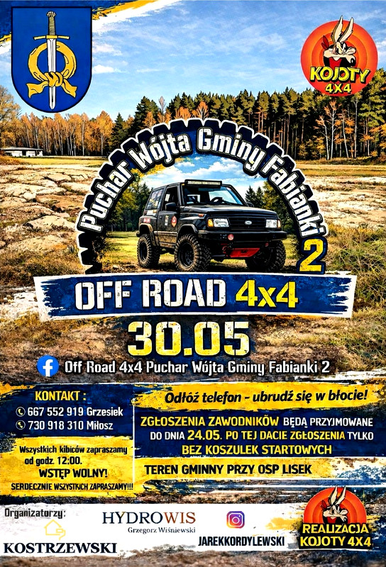 Off Road 4x4 Puchar Wójta Gminy Fabianki 2