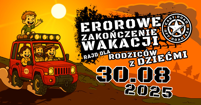 EROROWE ZAKOŃCZENIE WAKACJI - RAJD DLA DZIECI