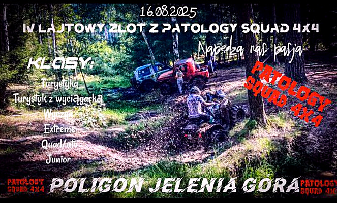 IV LAJTOWY ZLOT Z PATOLOGY SQUAD 4X4 16.08.2025