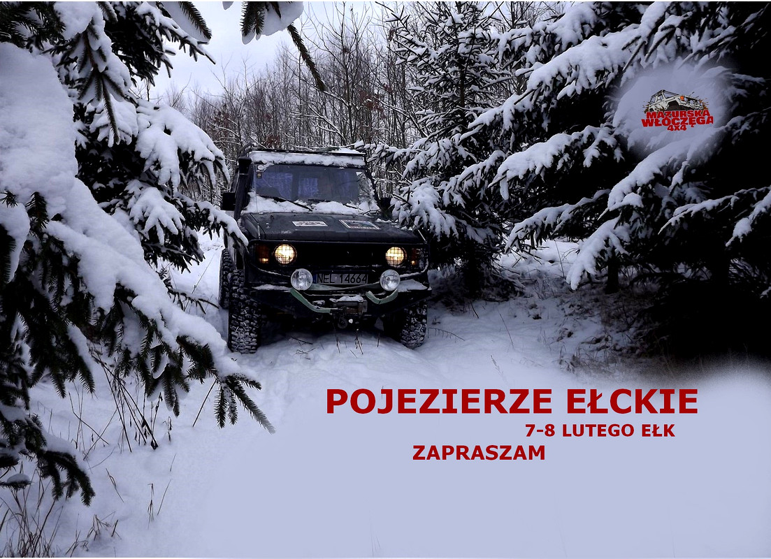 POJEZIERZE EŁCKIE - ZIMA - ODWILŻ