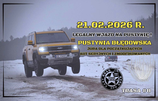 21.02.2026 r. PUSTYNIA BŁĘDOWSKA - JURA DLA AMATORÓW