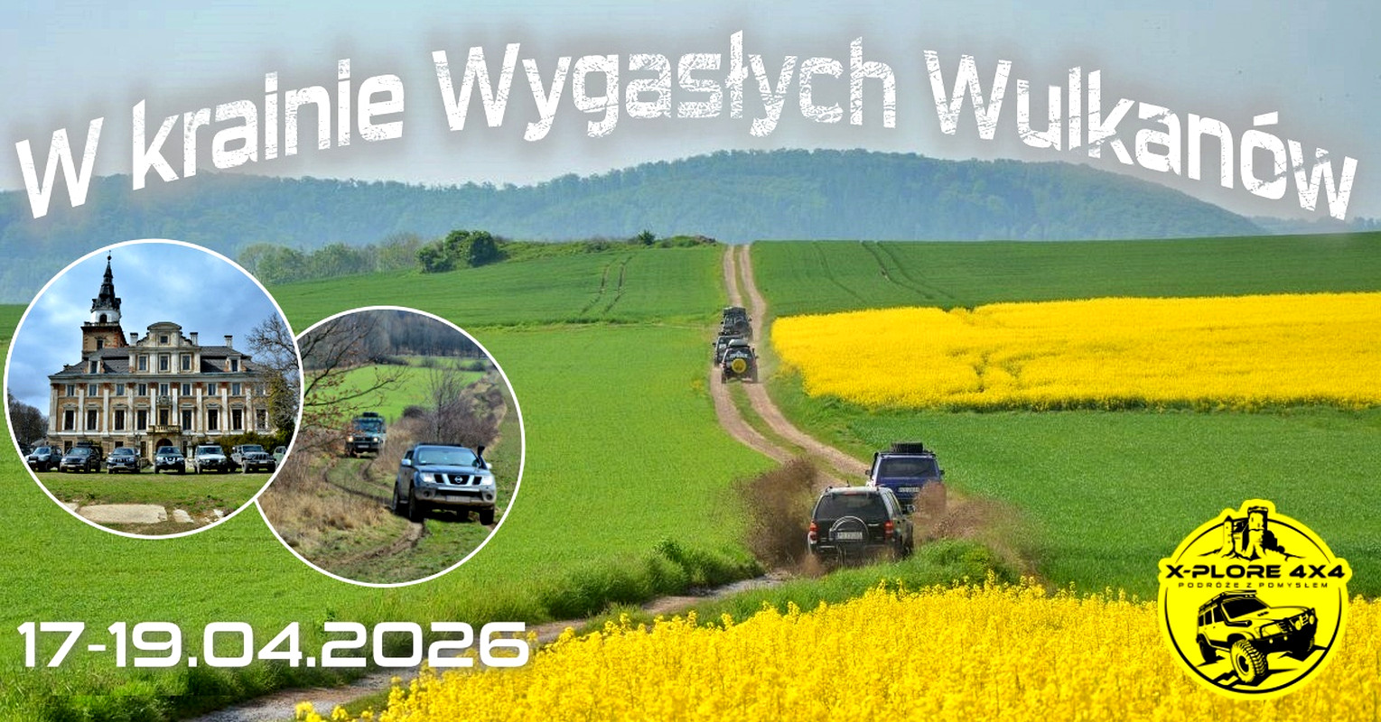 W Krainie Wygasłych Wulkanów. Rodzinny Weekend 4x4