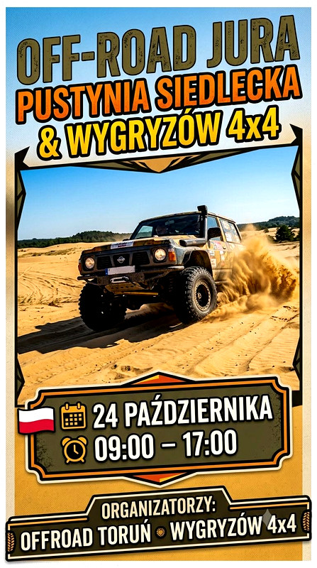 Pustynia Siedlecka I Wygryzów 4x4