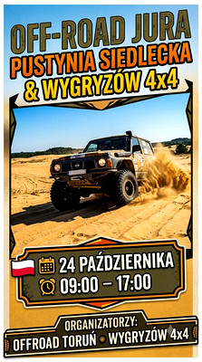 Pustynia siedlecka i Wygryzów 4x4