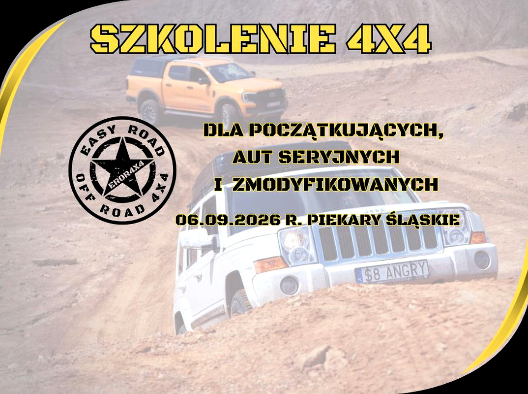 06.09.2026 Szkolenie 4x4 Dla Początkujących