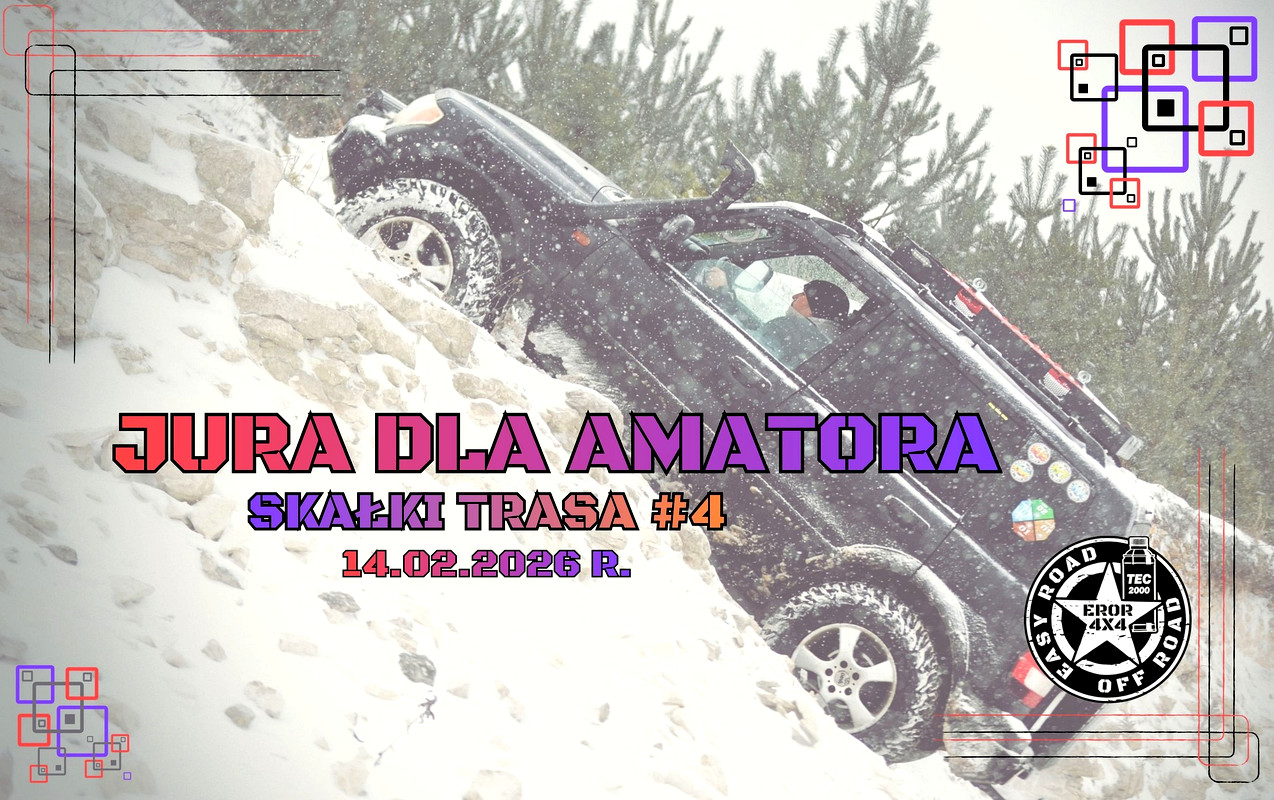 14.02.2026 R. Jura Dla Amatora 4x4 - Skałki