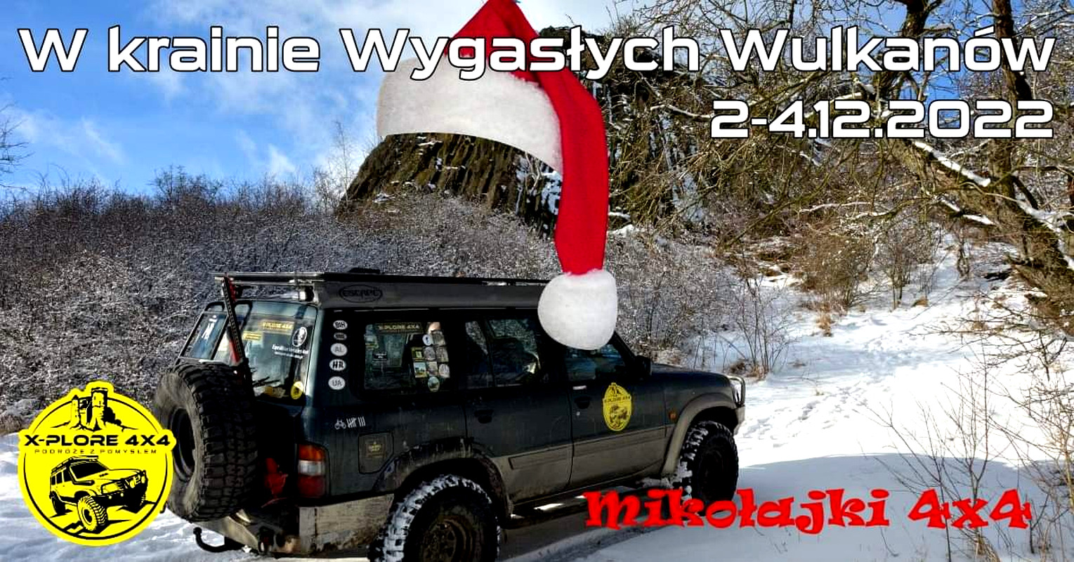 W Krainie Wygasłych Wulkanów. Mikołajki 4x4