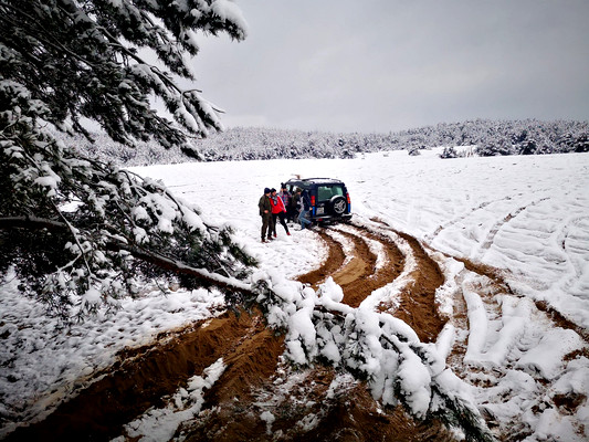 Zimowe manewry na Jurze