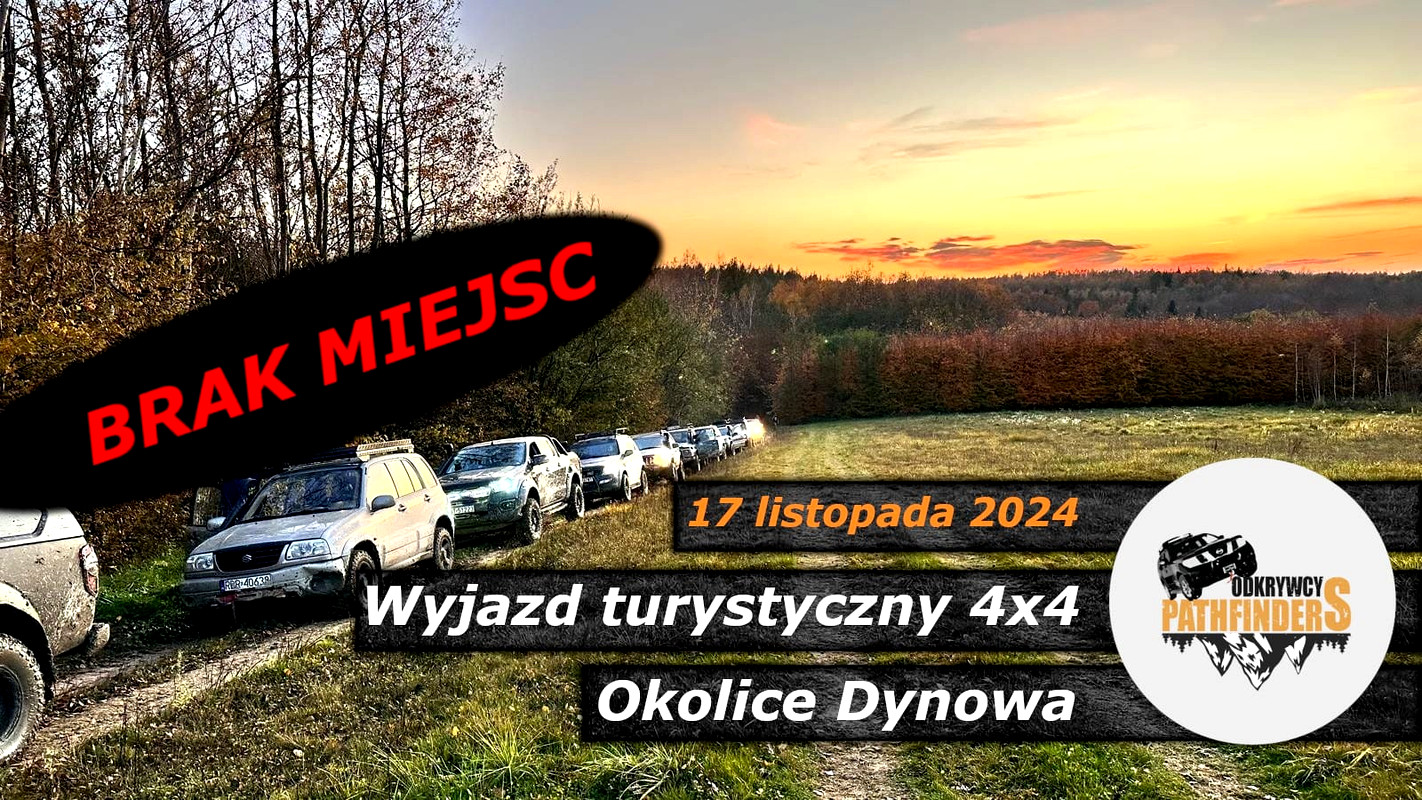 Jedniodniowy Wyjazd Turystyczny 4x4 - Podkarpacie - Okolice Dynowa