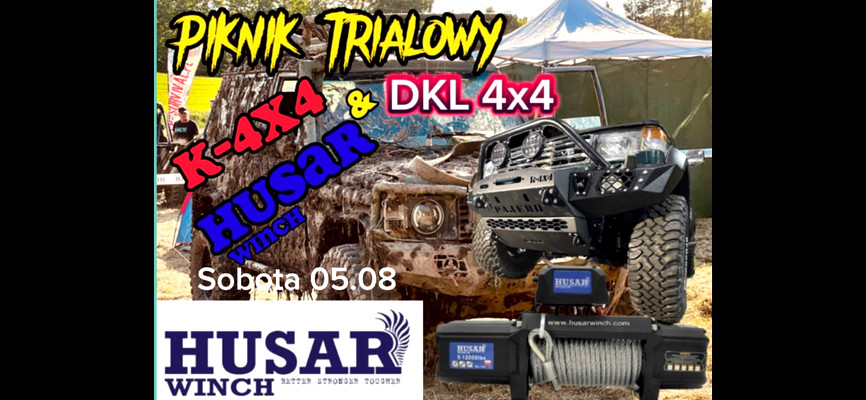 Piknik Trial k-4x4 & HUSAR Winch